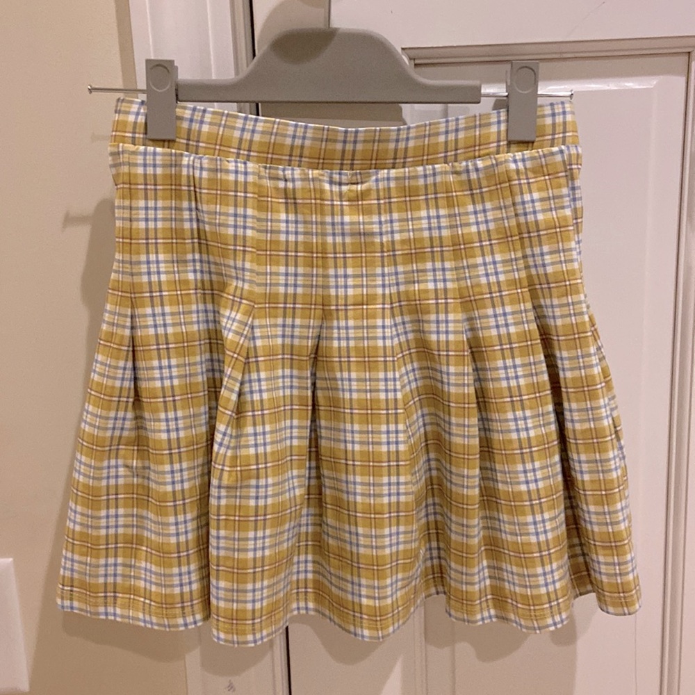 S plaid miniskirt from Altar’d State